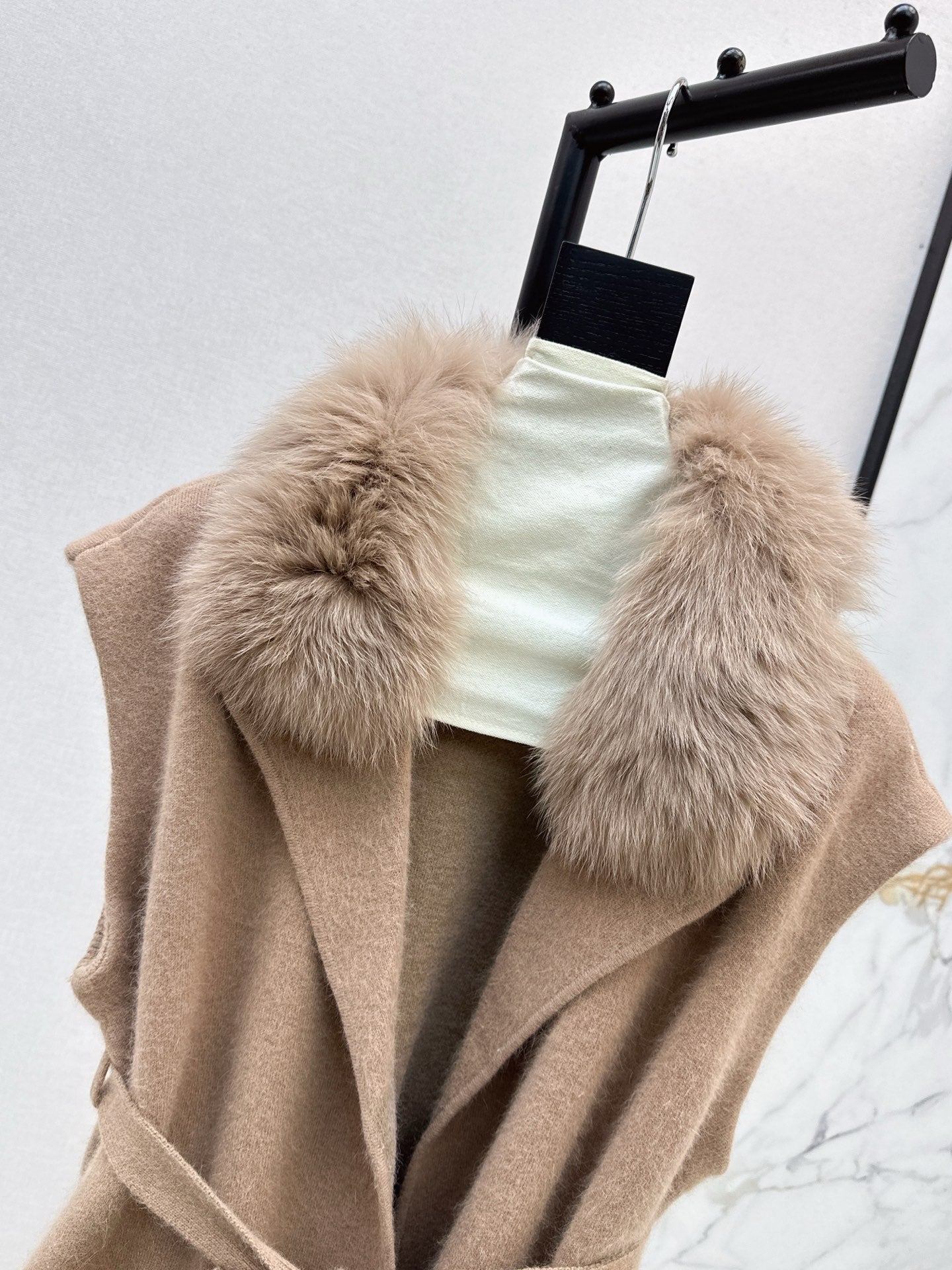 Fen 25fw wool vest jacket