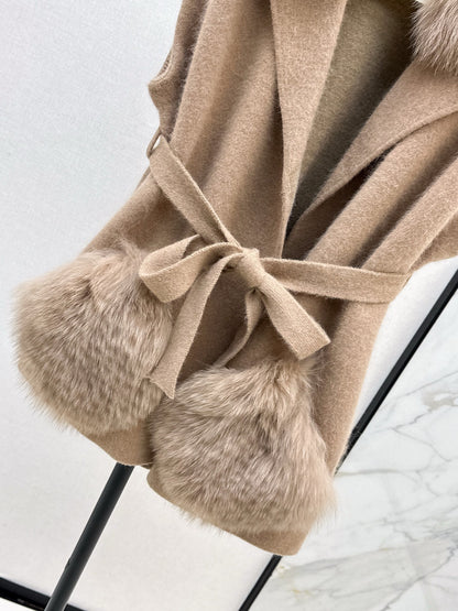 Fen 25fw wool vest jacket
