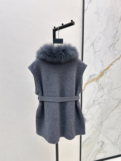 Fen 25fw wool vest jacket