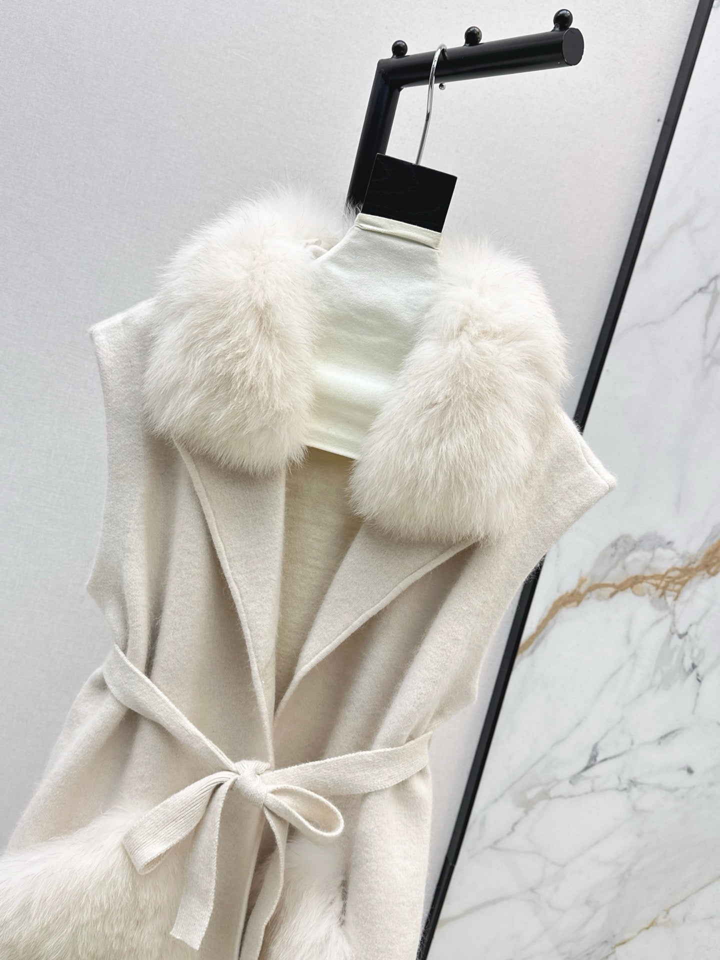 Fen 25fw wool vest jacket