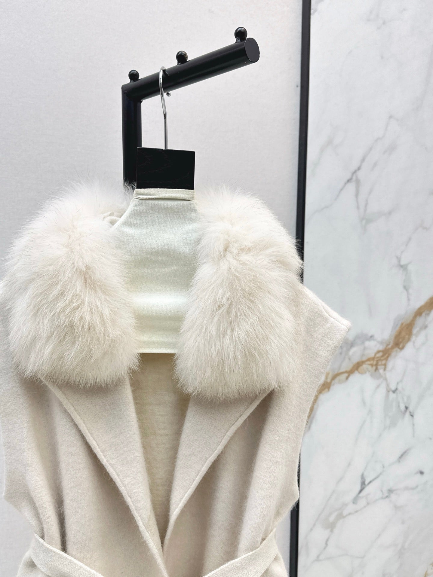 Fen 25fw wool vest jacket