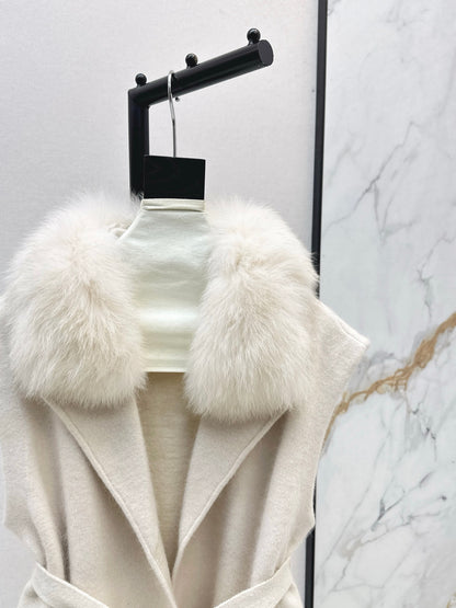 Fen 25fw wool vest jacket