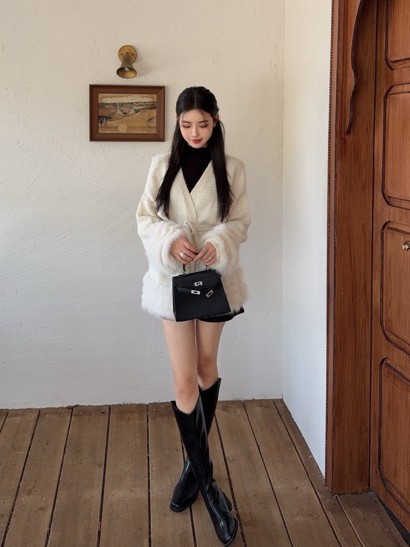 Fen 25fw wool jacket