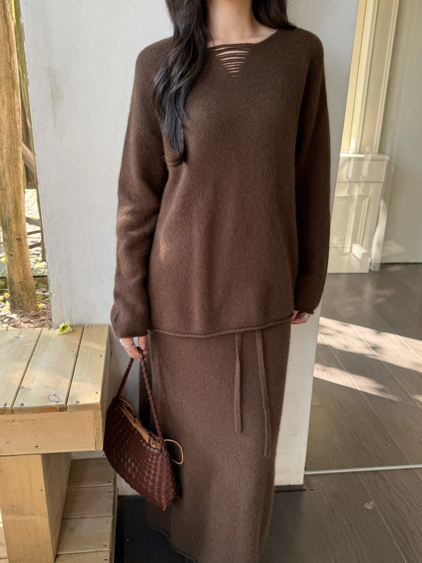 Loro 25fw wool suit