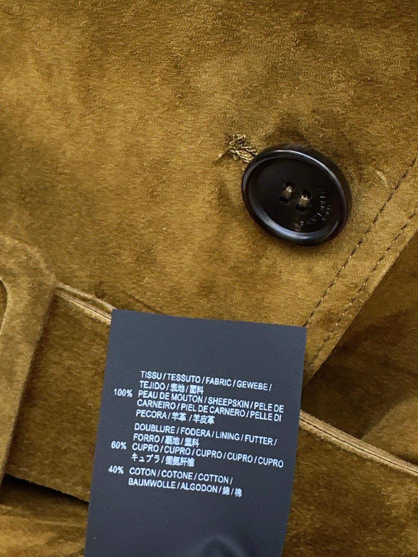 Sain 25fw sheepskin jacket