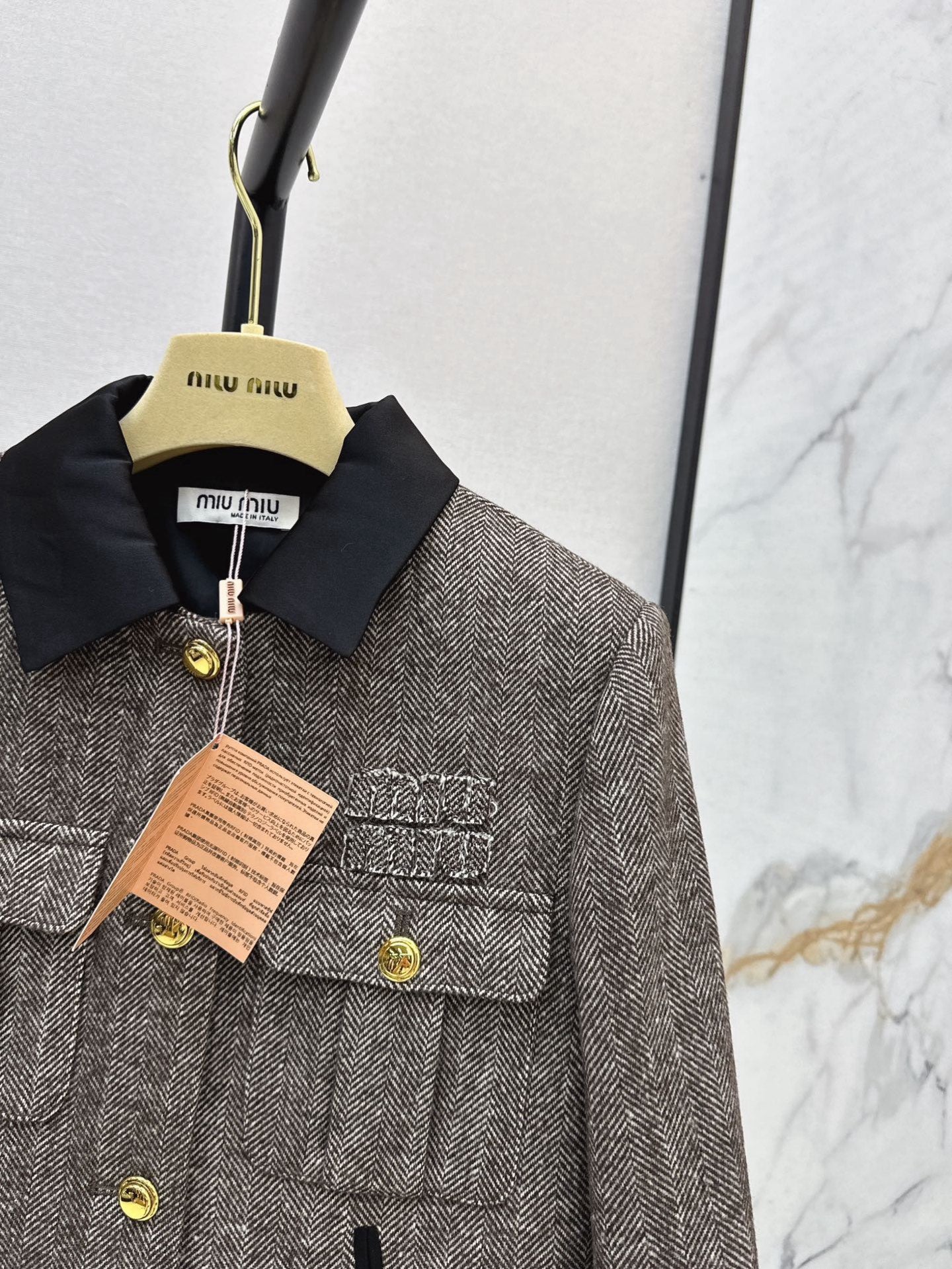 Miu 25fw jacket