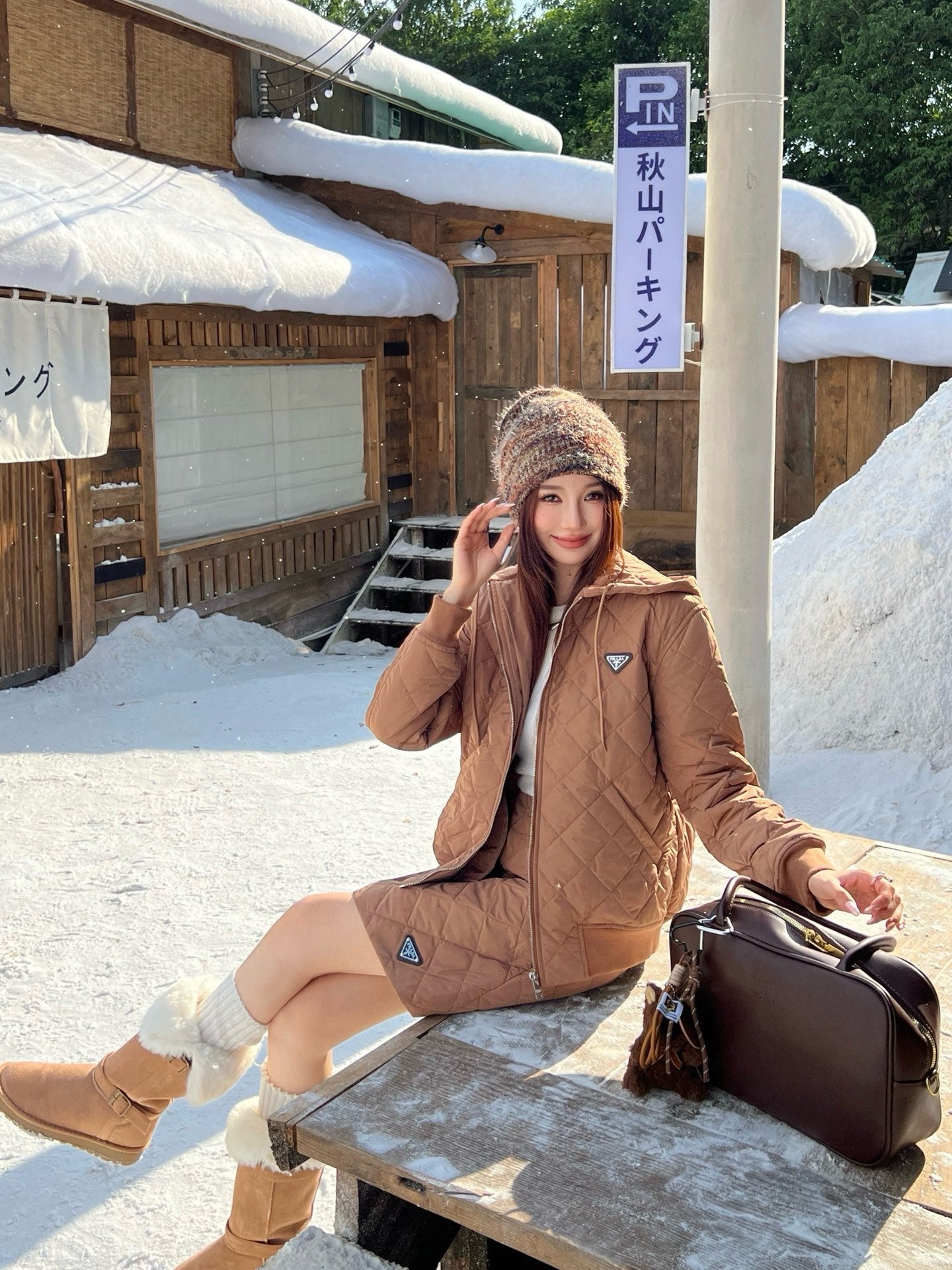 Pra 25fw padded jacket