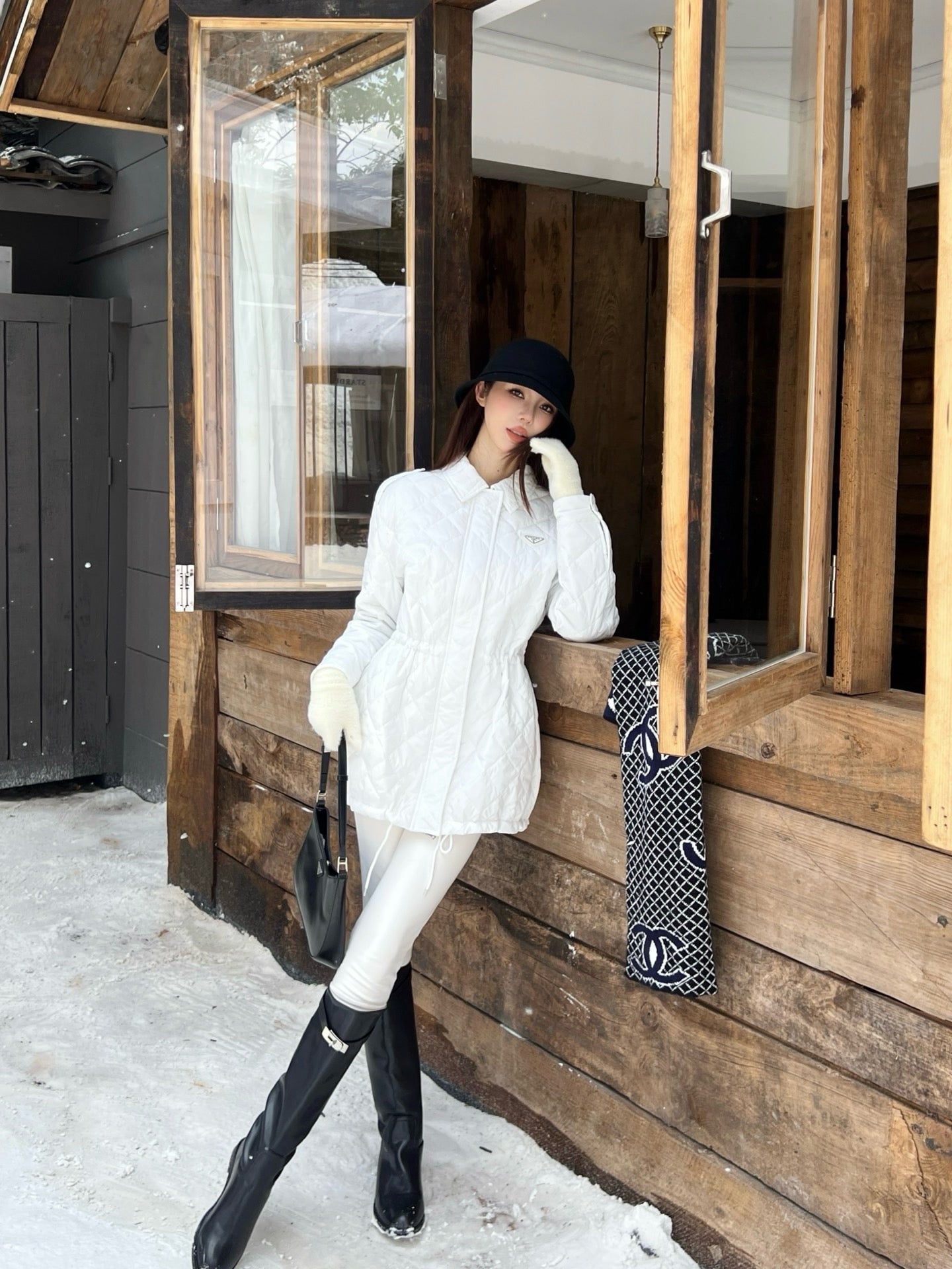 Pra 25fw padded jacket