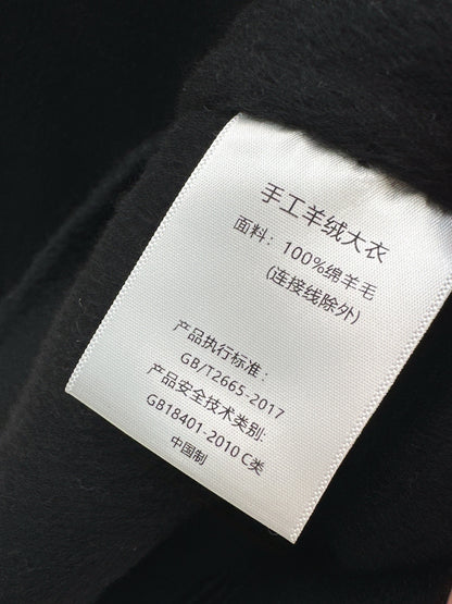 CD 25fw woolen cape coat