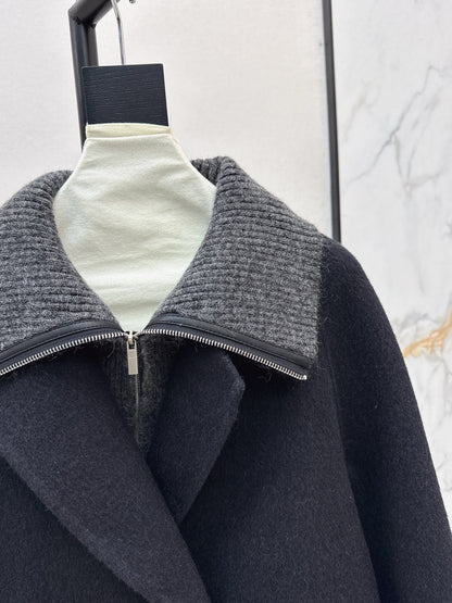 Max 25fw woolen overcoats