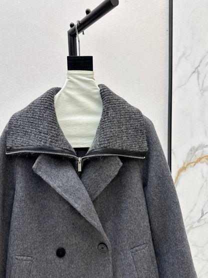 Max 25fw woolen overcoats