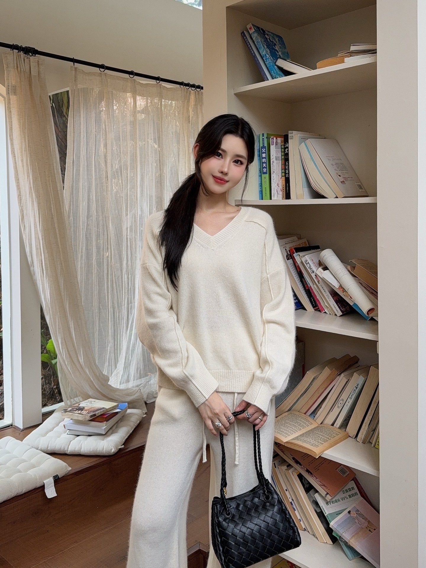 Loro 25fw pullover pants sets