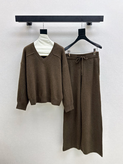 Loro 25fw pullover pants sets
