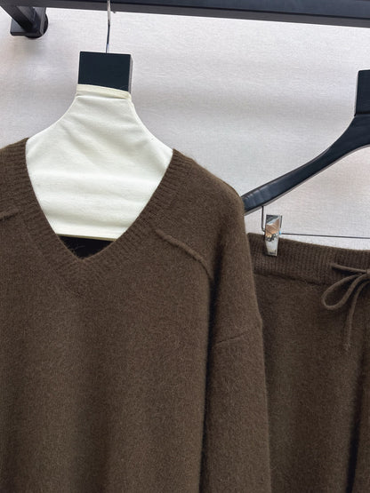 Loro 25fw pullover pants sets