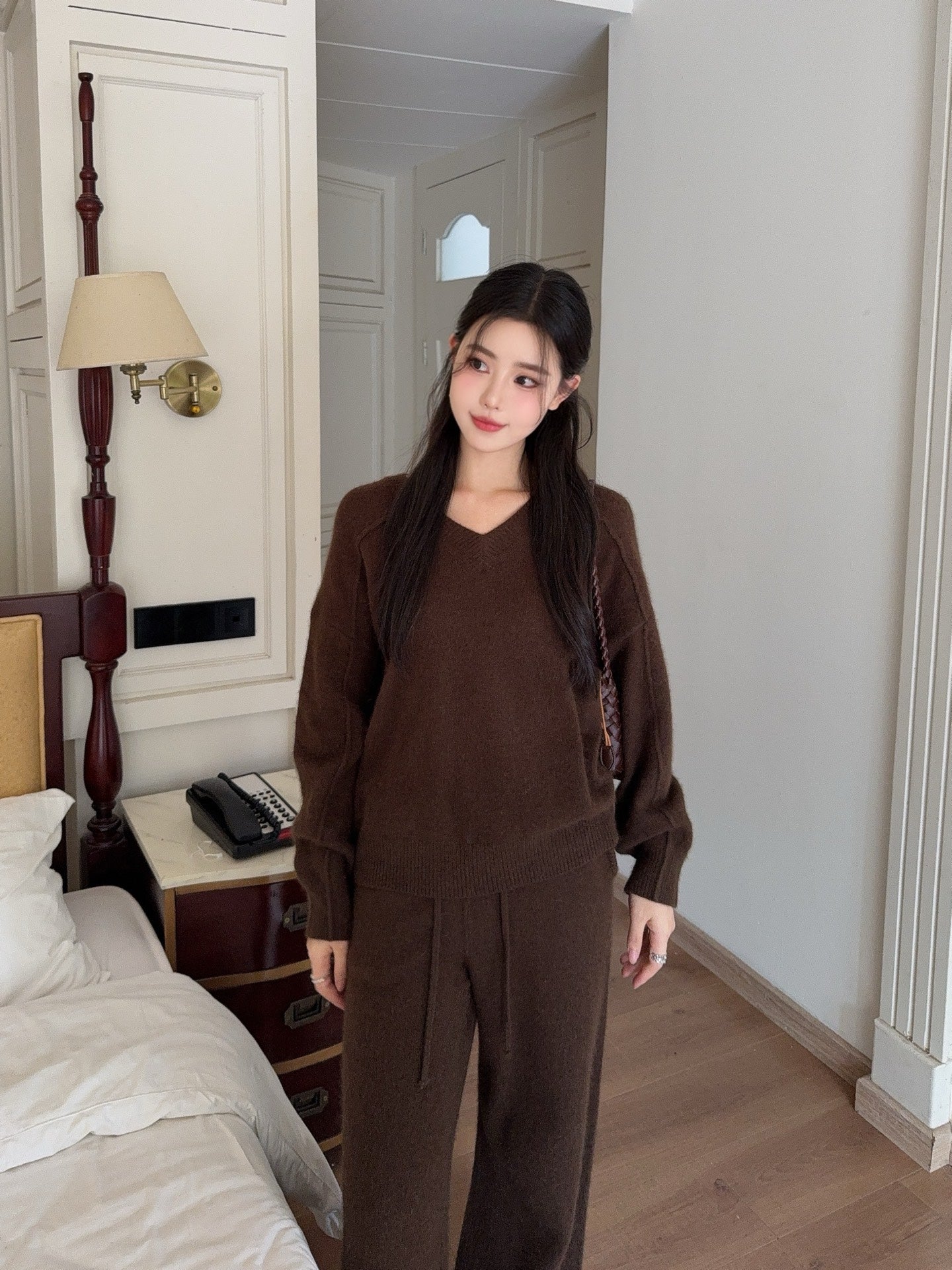 Loro 25fw pullover pants sets