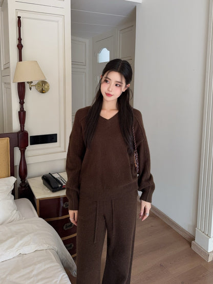Loro 25fw pullover pants sets