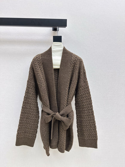 Loro 25fw knitted cardigan