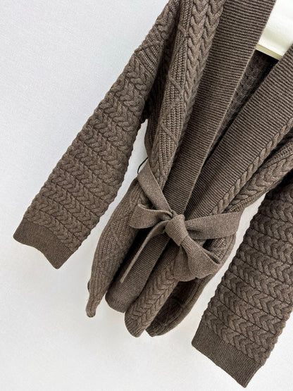 Loro 25fw knitted cardigan