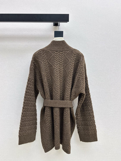 Loro 25fw knitted cardigan