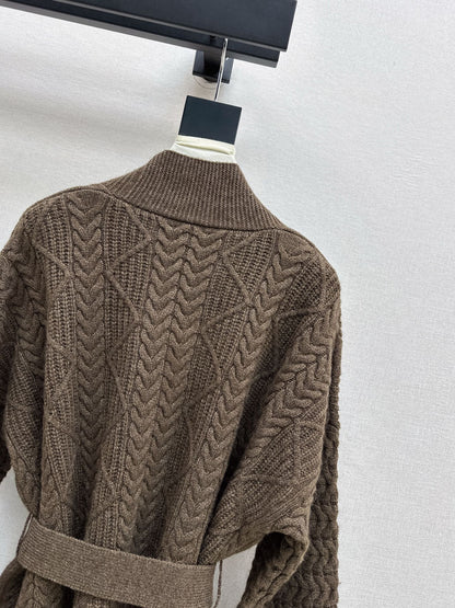 Loro 25fw knitted cardigan