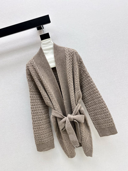 Loro 25fw knitted cardigan