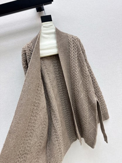 Loro 25fw knitted cardigan