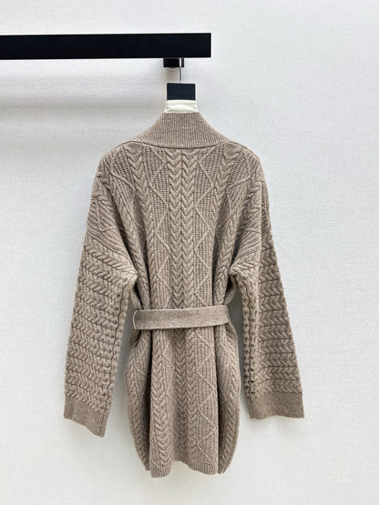 Loro 25fw knitted cardigan