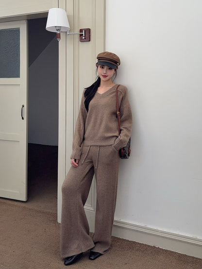 Loro 25fw pullover pants sets