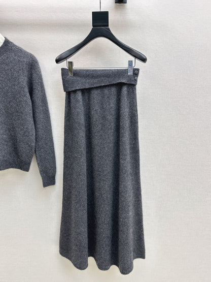CD 25fw knitted suit