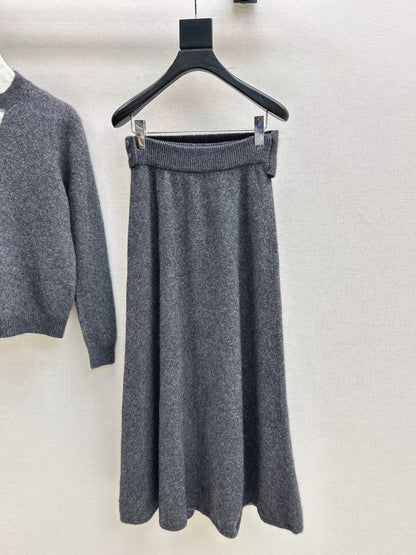 CD 25fw knitted suit