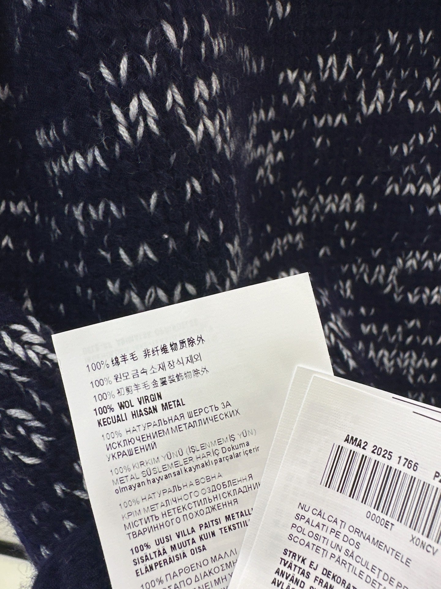 Pra 25fw knit sweater