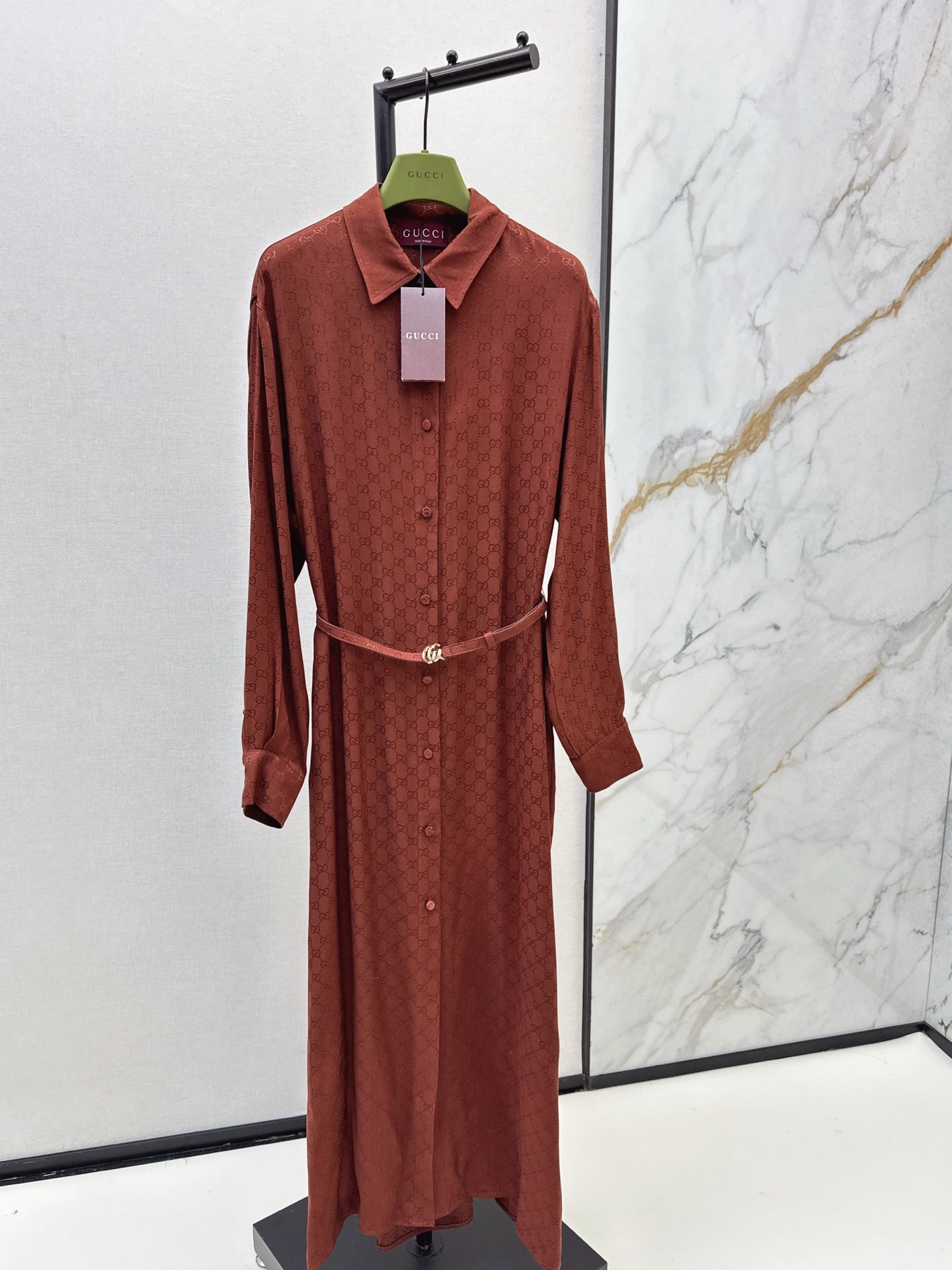 Guc 25fw shirt halter dress