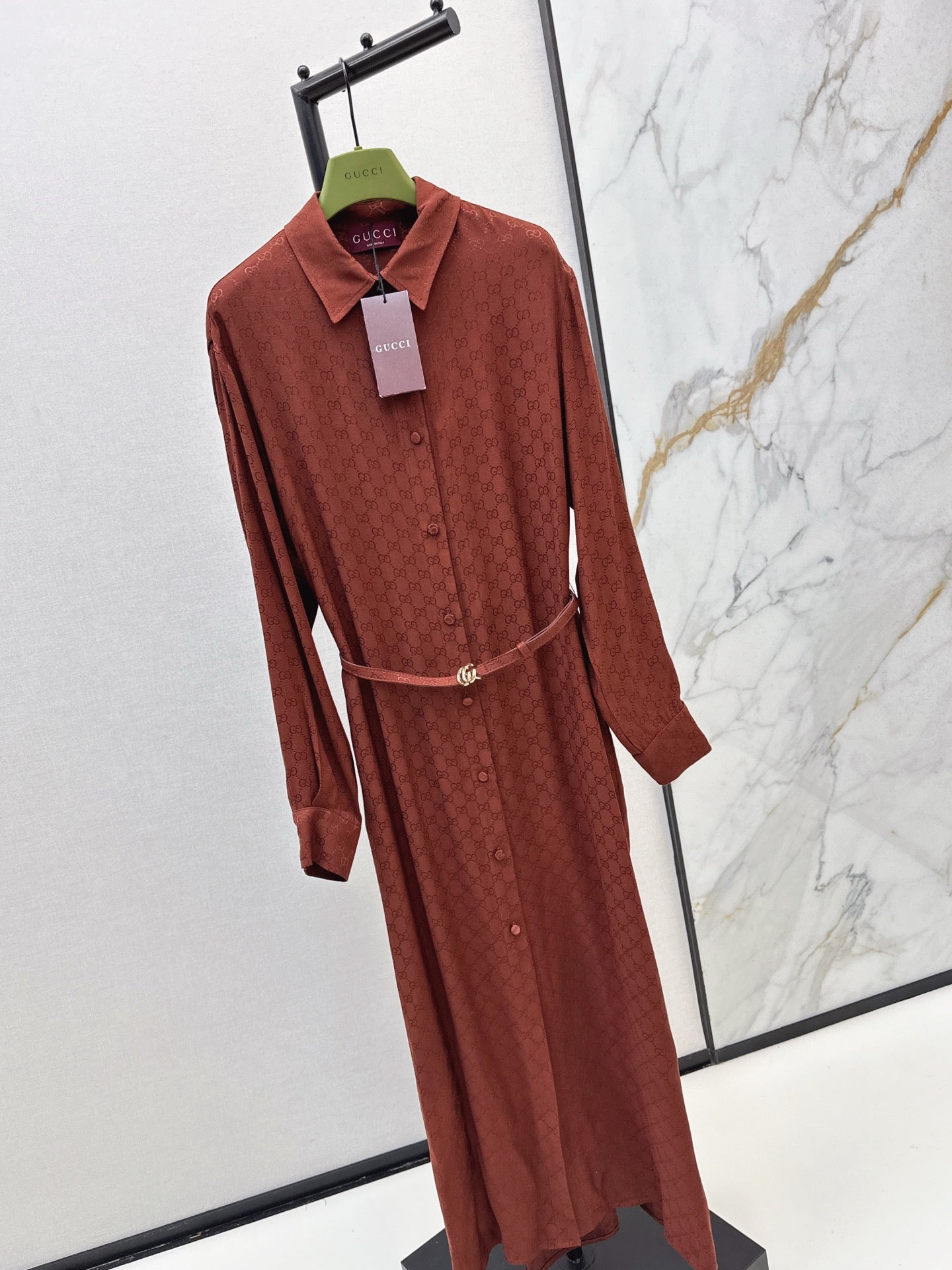 Guc 25fw shirt halter dress