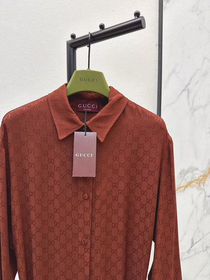 Guc 25fw shirt halter dress