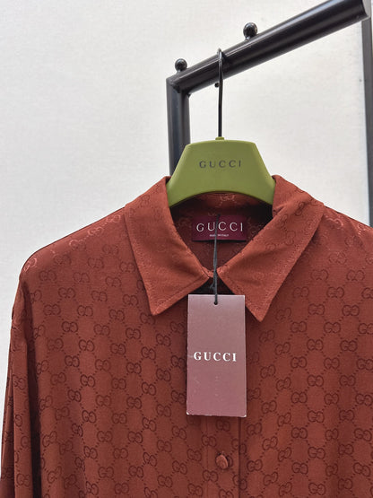 Guc 25fw shirt halter dress