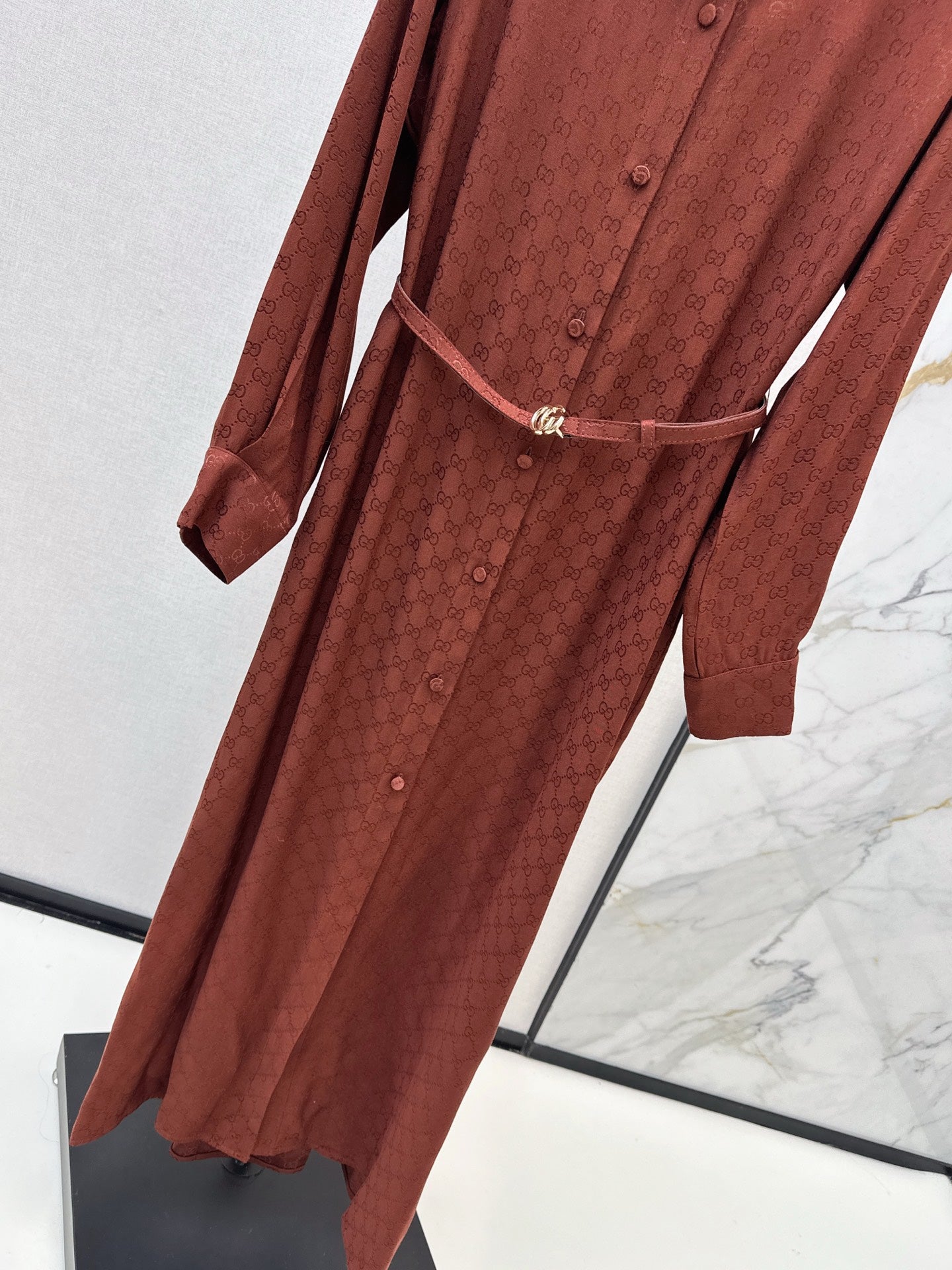 Guc 25fw shirt halter dress