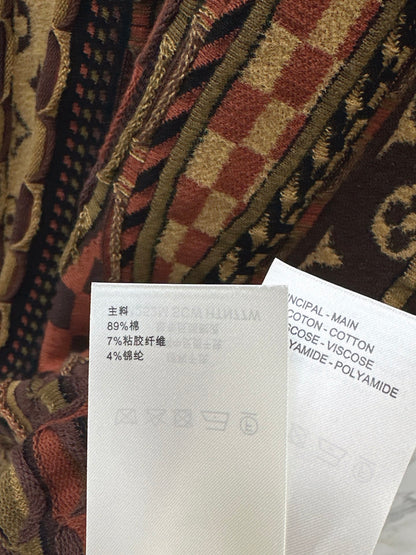 Loui 25fw jacquard sweater shirt