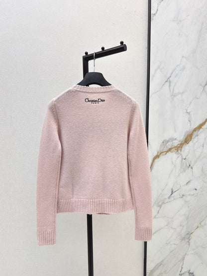 CD 25fw embroidery sweater
