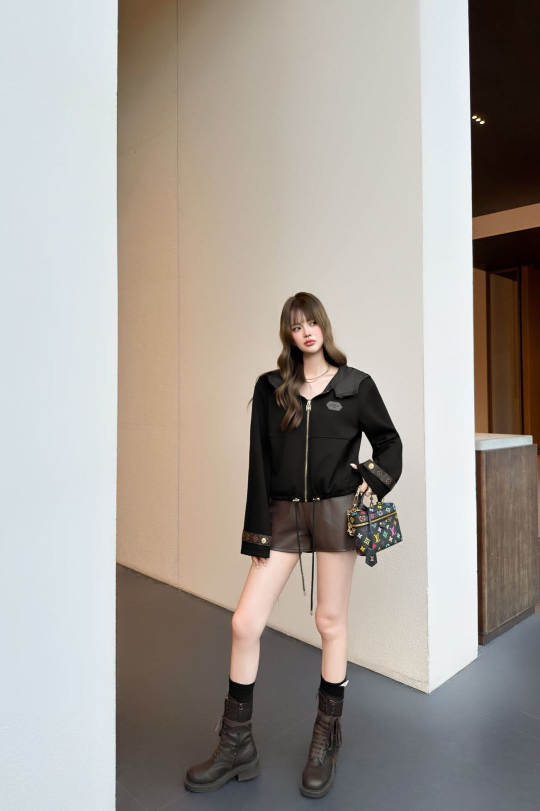 Loui 25fw hooded jacket