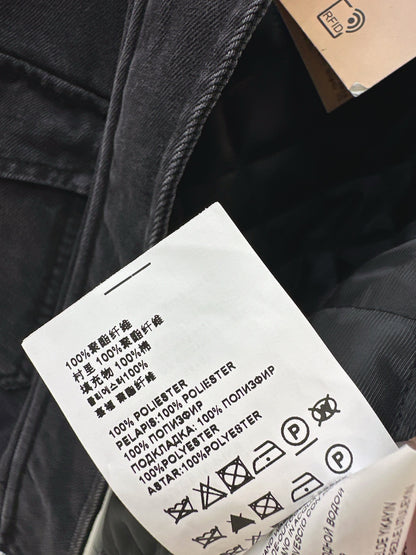 Miu 25fw denim padded jacket