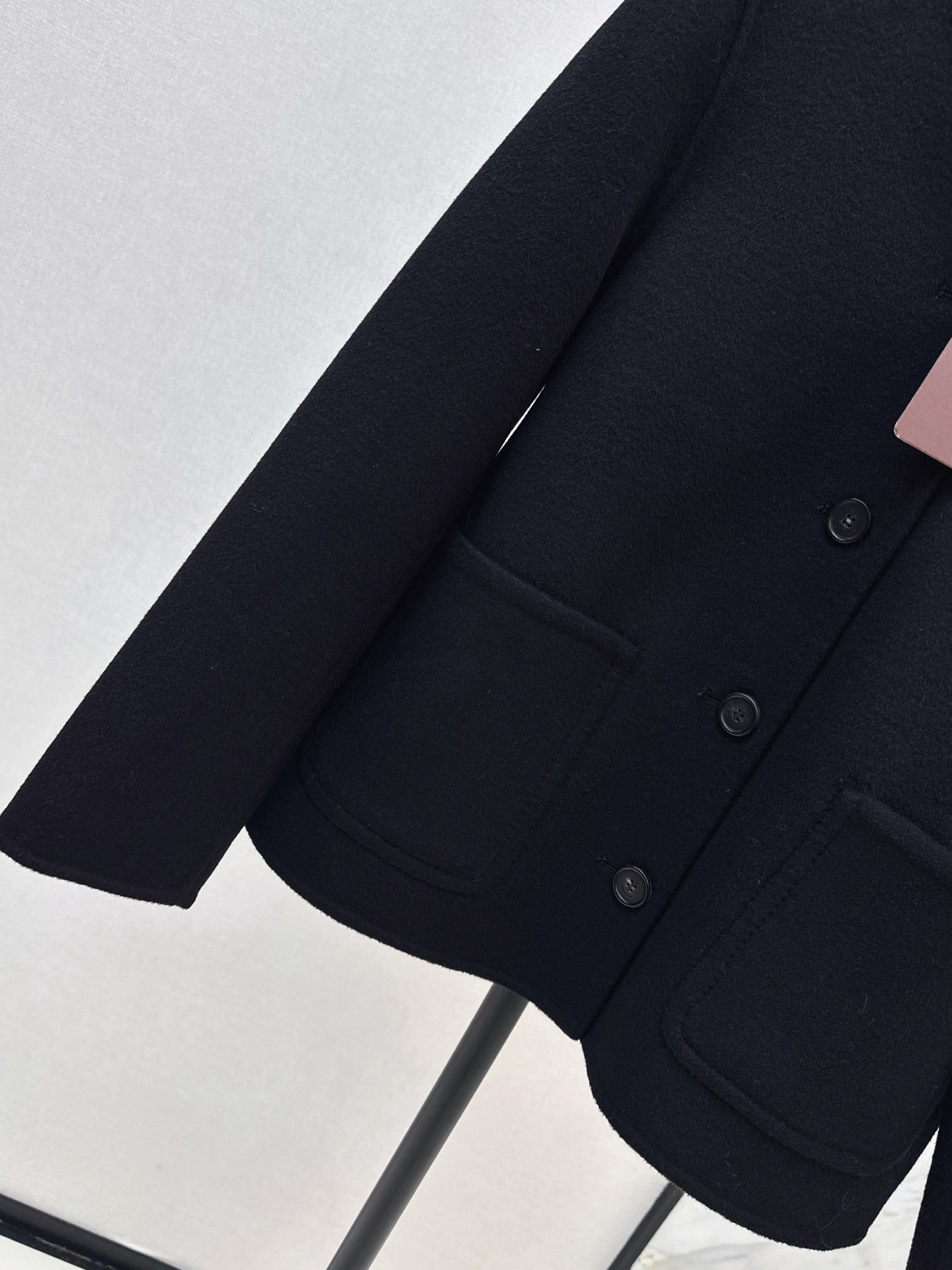 Loro 25fw wool coat scarf set