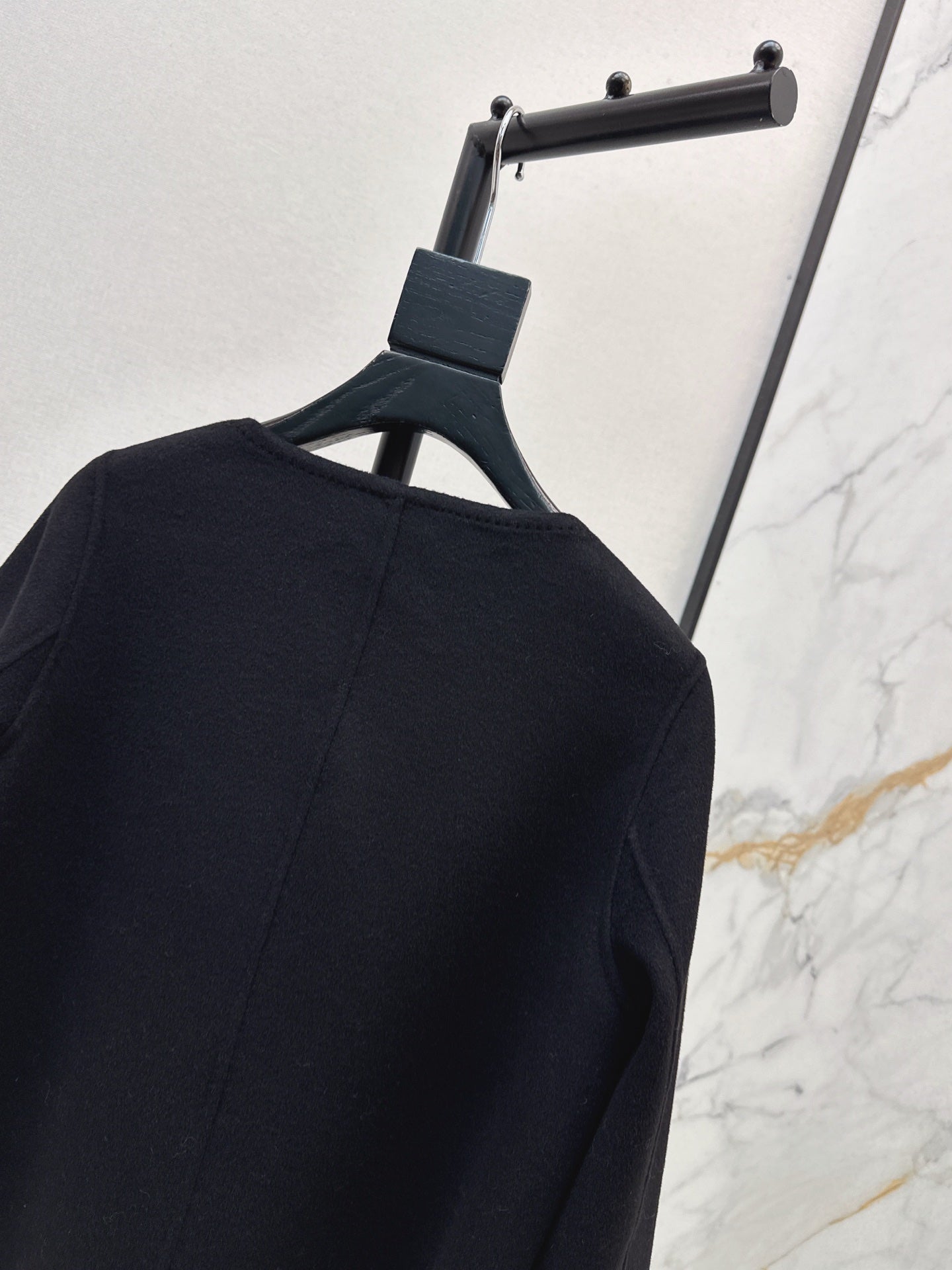 Loro 25fw wool coat scarf set