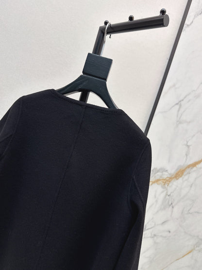 Loro 25fw wool coat scarf set