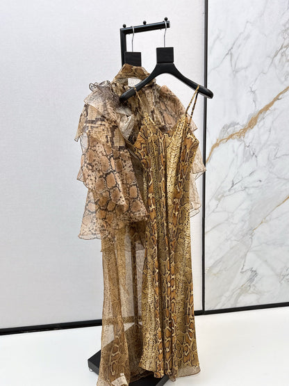 Zimm 25fw print dress