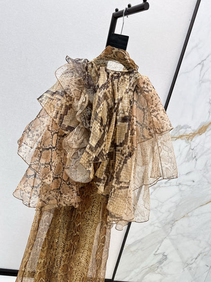 Zimm 25fw print dress