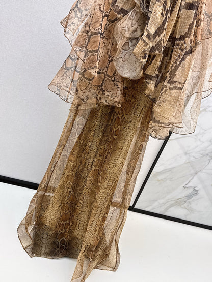 Zimm 25fw print dress