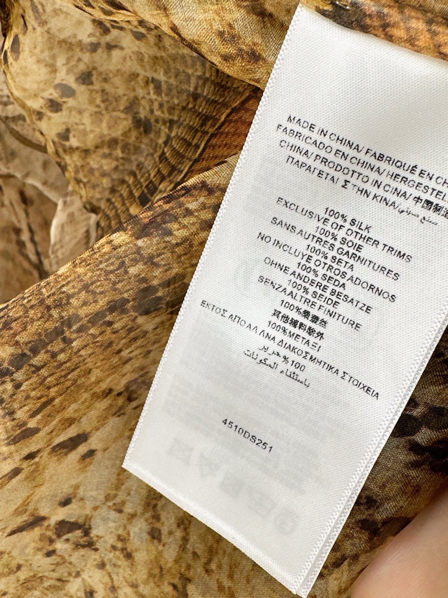 Zimm 25fw print dress