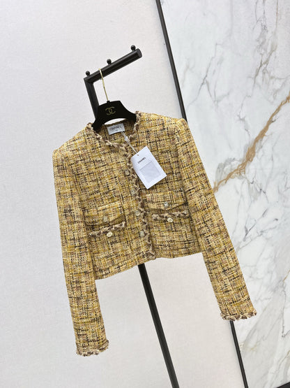 Chan 25fw woven tweed jacket