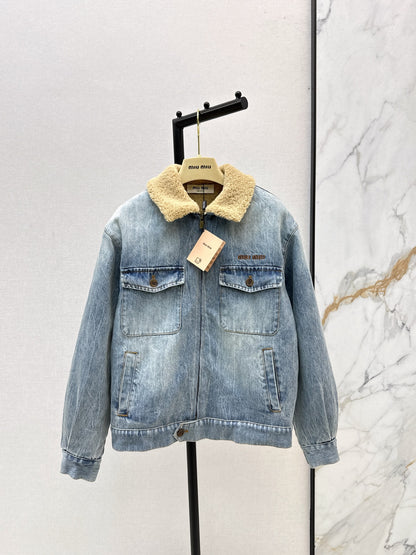 Miu 25fw denim jacket