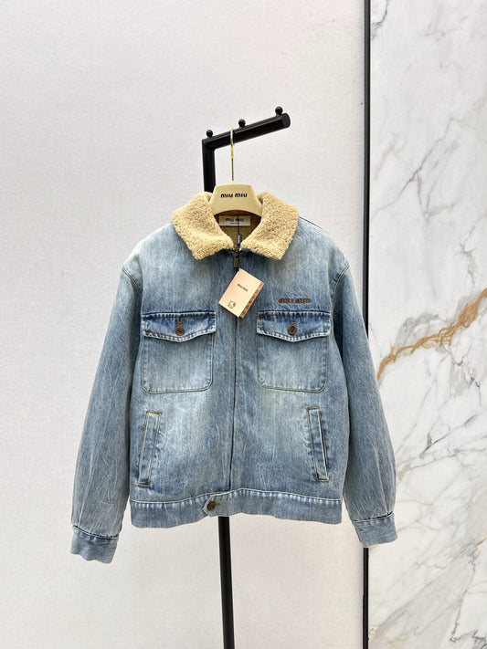 Miu 25fw denim jacket